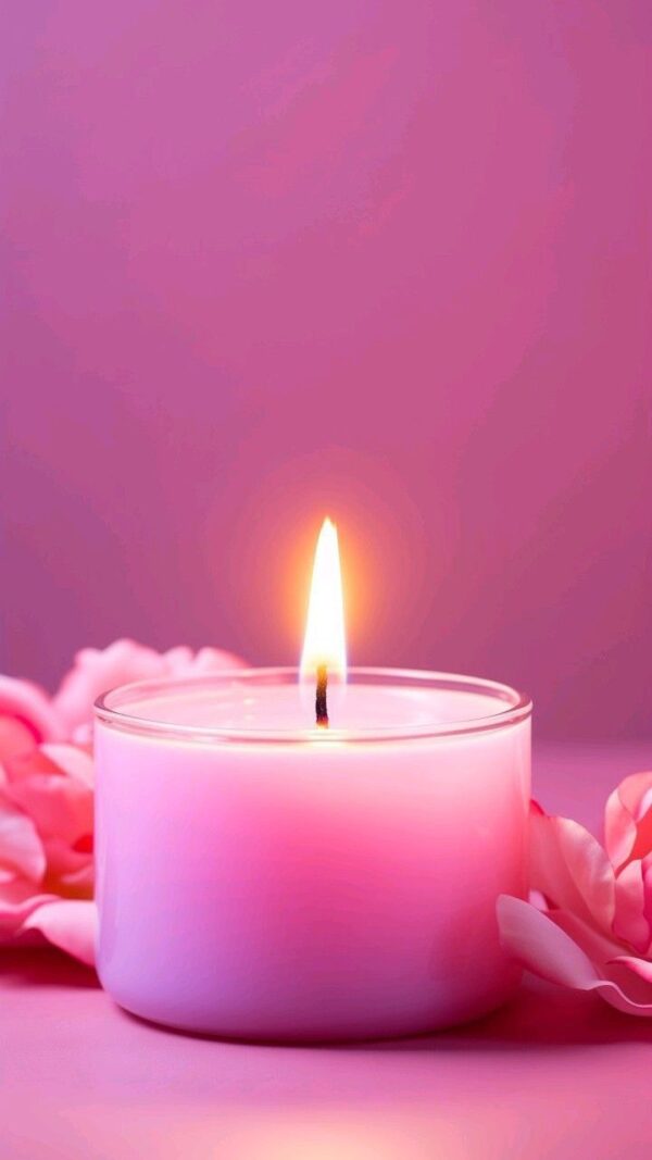 Pink Candle